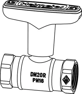 Heimeier Globo D Kugelhahn 0670-08.000, 2" – Bild 2