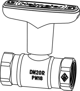 Heimeier Globo D Kugelhahn 0670-08.000, 2" – Bild 3
