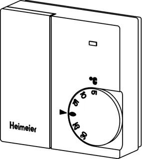 Heimeier Radiocontrol F Raumtemperatur- regelung Raumsender, Nr. 1640-01.500 – Bild 3