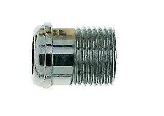 Heimeier Schraubnippel konisch dichtend messing vernickelt R 3/4",Nr.0121-03.010