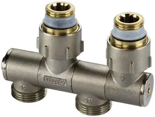Simplex VarioCon-Hahnblock N1 für Heiz- körper mit 1/2" Muffengewinde, Nr.F12001