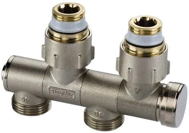 Simplex VarioCon-Hahnblock FE1 für Heiz- körper mit 1/2" Muffengewinde, Nr.F12003