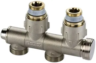 Simplex Ein-Zweirohrbetrieb Typ U1 Eck f.Heizkörper mit 1/2" MG, v/n, F10026