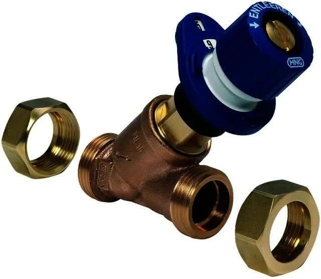 Honeywell Kombi-3-Plus blaues Handrad 2" AG V5010X0050