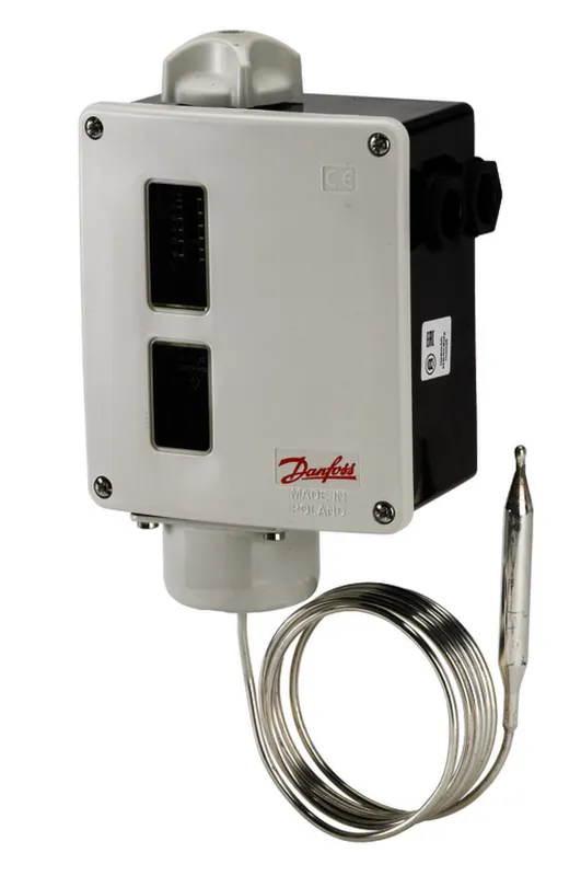Danfoss Thermostat RT 101 25 - 90 C, Kap.Länge 2 m,017-500366