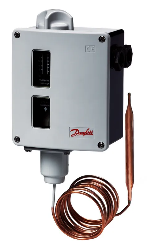 Danfoss Thermostat RT 107 70 - 150 C, Kap.Länge 2 m,017-513566
