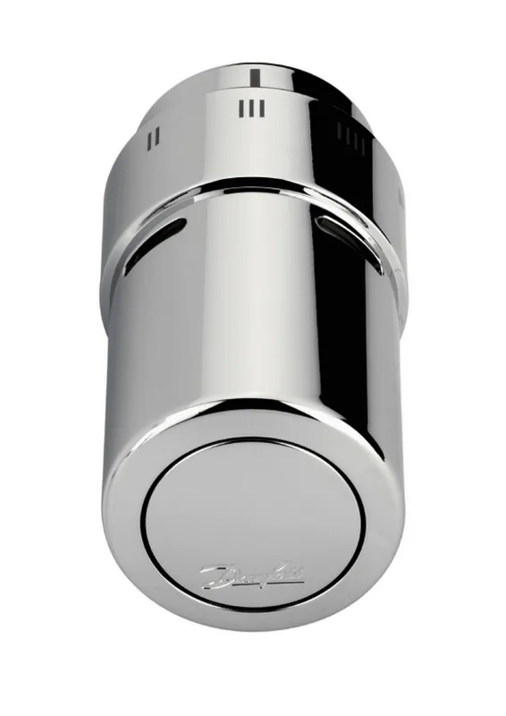 Danfoss Design-Fühlerelement RAX eingebauter Fühler, Chrom, 013G6170