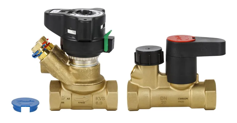 Danfoss Strangventilset MSV-BD/S Leno MSV-BD + MSV-S 15,Rp 1/2,003Z4051