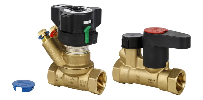 Danfoss Strangregulier-u.Messvent.MSV-BD Leno MSV-BD + MSV-S 25,Rp 1,003Z4053