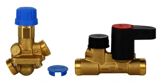 Danfoss auto. Kombiventil AB-QM 32 Set mit MSV-S,G 11/2A,640-3200l/h, 003Z1245