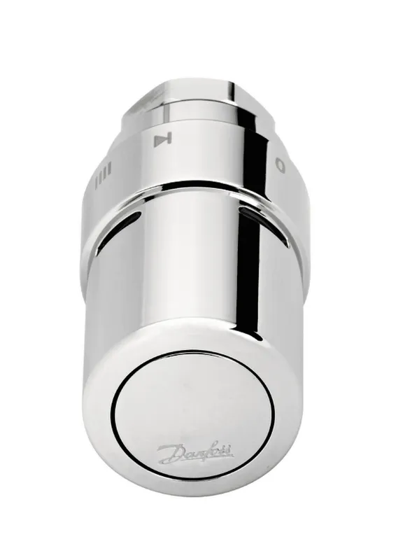 Danfoss Design Fühlerelement RAX-K mit Zubehör, chrom, 013G6180