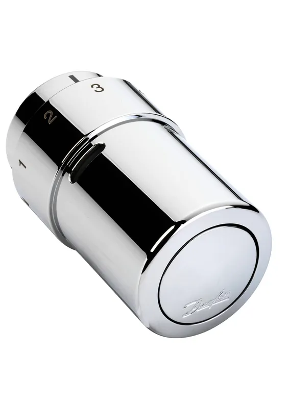 Danfoss Design Fühlerelement RTX Rücklauftemperaturbegr., chrom, 013G6190