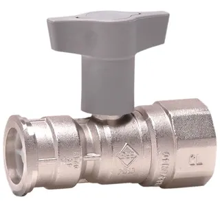 comfort-Pumpen-KH mit Sperrventil o. ÜM Muffe DN 25xÜM DN 40 vernickelt