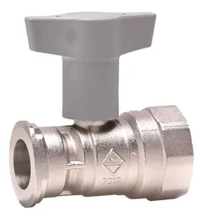 comfort-Pumpen-KH o. Sperrventil o. ÜM Muffe DN 32xÜM DN 50 vernickelt