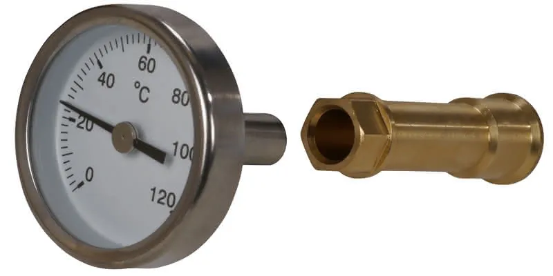 comfort-Nachrüstsatz Thermometer für Iso-T-Griff DN 15+20 (1/2"+3/4")