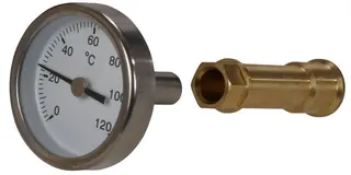 comfort-Nachrüstsatz Thermometer für Iso-T-Griff DN 15+20 (1/2"+3/4")