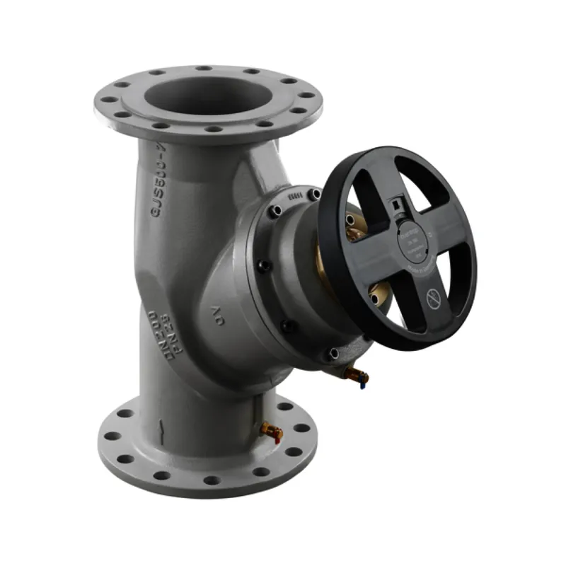 OVENTROP Strangreg.Vent.Hydrocontrol VFN DN300,PN25,Flansch/DIN,2 Messvent.,GGG50