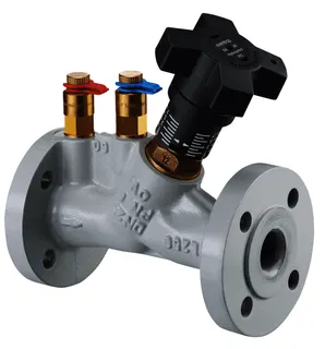 OVENTROP Strangreg.Vent.Hydrocontrol VFC DN20,PN6, Flansch/DIN, 2 Messvent., GG25 – Bild 2