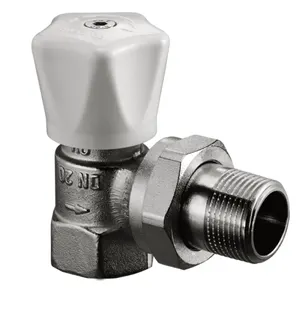 OVENTROP Handreguliervent."Baureihe HRV" DN10,3/8,PN10,Eck,verkürztes Baumaß