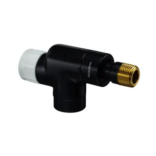 OVENTROP Thermostatventil "Baureihe E" DN15, 1/2", PN10, Axial, anthrazit – Bild 2