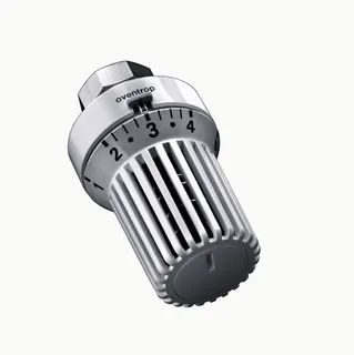 OVENTROP Thermostat "Uni XHM" 7-28 C, 0 * 1-5, Flüssig-Fühler, weiß