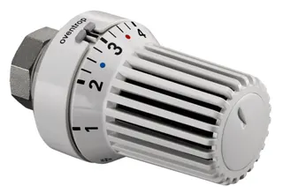 OVENTROP Thermostat "Uni XHM" 7-28 C, 0 * 1-5, Flüssig-Fühler, weiß – Bild 2