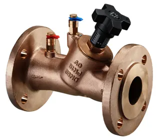 OVENTROP Strangreg.Vent.Hydrocontrol VFR DN50, PN16, Flansch/DIN,2 Messvent., Rg – Bild 1