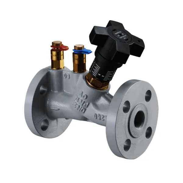 OVENTROP Strangreg.Vent.Hydrocontrol VFC DN32,PN16,Flansch/ANSI ,2 Messvent.,GG25
