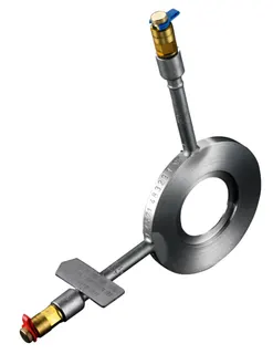 OVENTROP Messblende mit 2 Messventilen DN200, Zwischenflansch, Stahl, PN 16