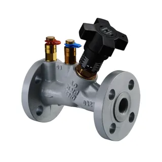 OVENTROP Strangreg.Vent.Hydrocontrol VFC DN25,PN16,Flansch/ANSI ,2 Messvent.,GG25