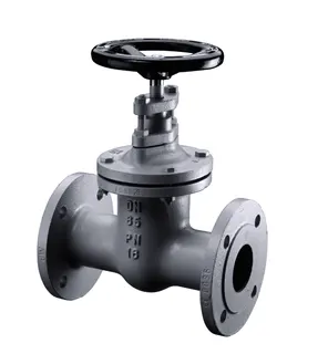 OVENTROP Schieber PN16 Grauguss DN125, Flansche nach DIN 2501