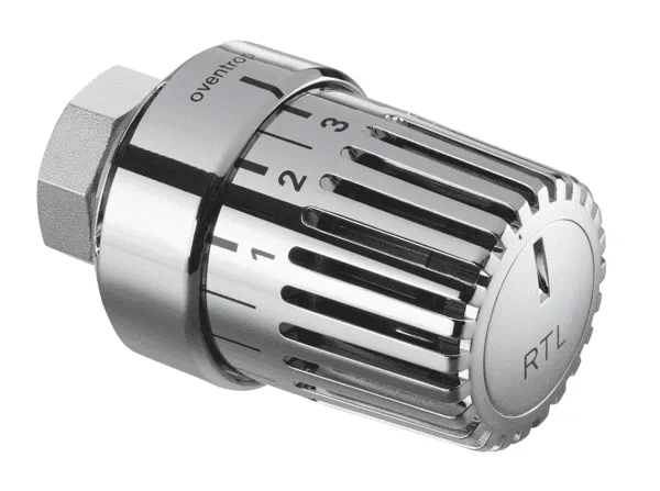 OVENTROP Thermostat "Uni RTLH",verchromt 20-50 C,für Rücklauftemperaturbegrenzung
