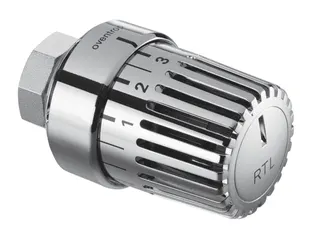 OVENTROP Thermostat "Uni RTLH",verchromt 20-50 C,für Rücklauftemperaturbegrenzung
