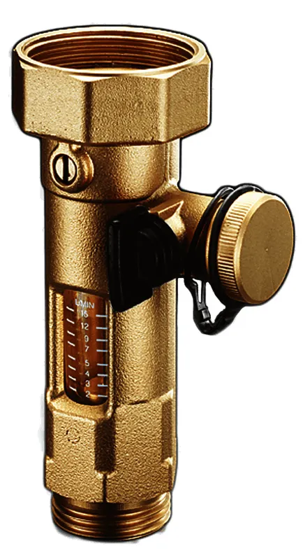 OVENTROP Durchfluss-Mess- und Einstell- vorrichtung für "Regusol-130",2-15 l/min