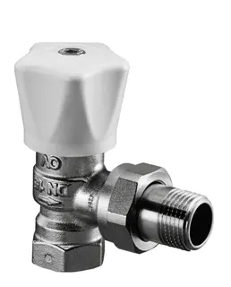 OVENTROP Handreguliervent."Baureihe HRV" DN20,3/4",PN10,Eck,Handregulierkopf weiß