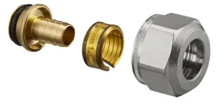 OVENTROP Klemmringverschraubung "Ofix K" M24x1.5,16x2mm,f.KST-Rohr,(MVP:2) je MVP