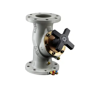 OVENTROP Strangreg.Vent.Hydrocontrol MFC DN150,PN16,Flansch,mit integr.Messblende