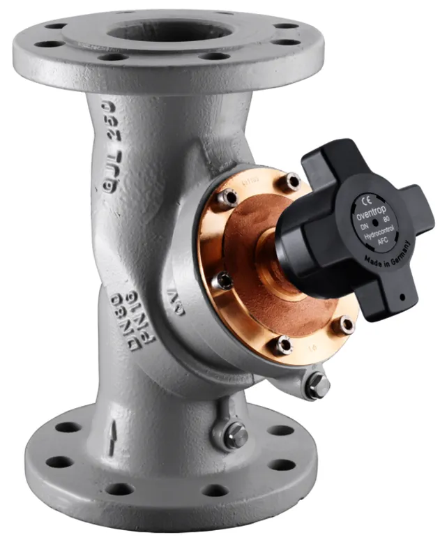 OVENTROP Str.-Absp.Vent.Hydrocontrol AFC DN150, PN16, Flansch/DIN, GG25