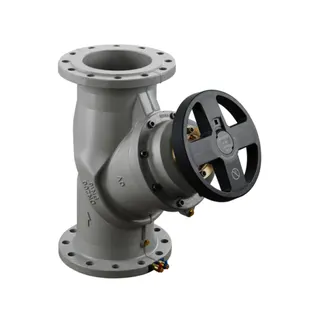 OVENTROP Strangreg.Vent.Hydrocontrol MFC DN300,PN16,Flansch,mit integr.Messblende