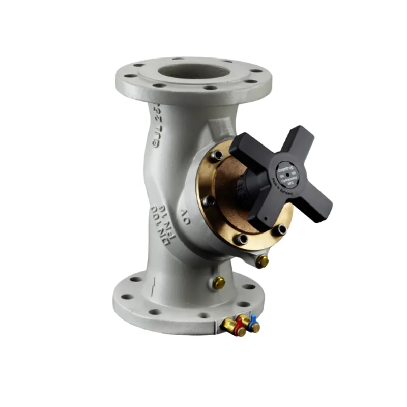 OVENTROP Strangreg.Vent.Hydrocontrol MFC DN80, PN16,Flansch,mit integr.Messblende