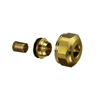 OVENTROP Regusol Klemmringverschraubung DN 25, 18mm, (MVP: 2 Stück), je MVP