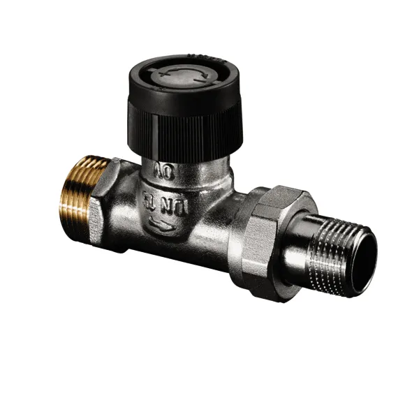 OVENTROP Thermostatventil "Baureihe A" DN15, G 3/4 AG x R 1/2 AG, Durchgang