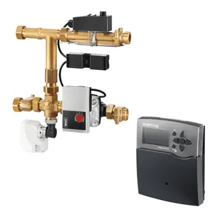 OVENTROP Regelstation Heizen Regufloor HW,DN25,m.Wilo P. Yonos Para