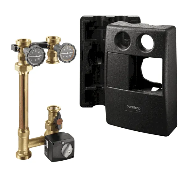 OVENTROP Anbindesystem "Regumat M3-180" DN32, ohne Pumpe, mit Isolierung