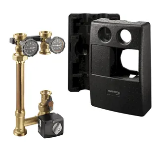 OVENTROP Anbindesystem "Regumat M3-180" DN32, ohne Pumpe, mit Isolierung