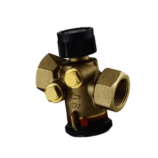 OVENTROP Regulierventil "Cocon QTZ",ohne Messventile, DN20,beids. IG,150-1050 l/h