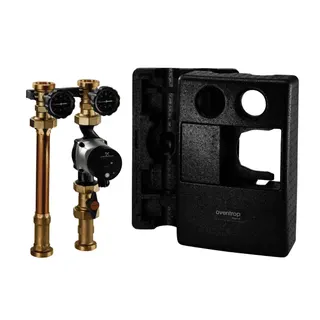 OVENTROP Anbindesystem "Regumat S-180" DN32, mit PK, mit Grundfos ALPHA 2 32-60