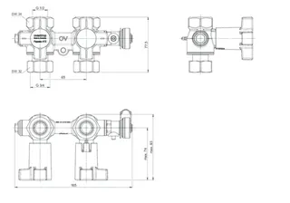 OVENTROP Anschlussarmatur "Flypass 4TZ" DN 15, PN 16 – Bild 3