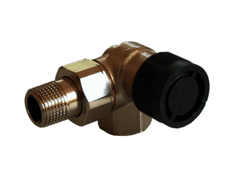 OVENTROP Thermostatventil "Baureihe A" DN15,R1/2,PN10,Winkel-Eck rechts,1181393