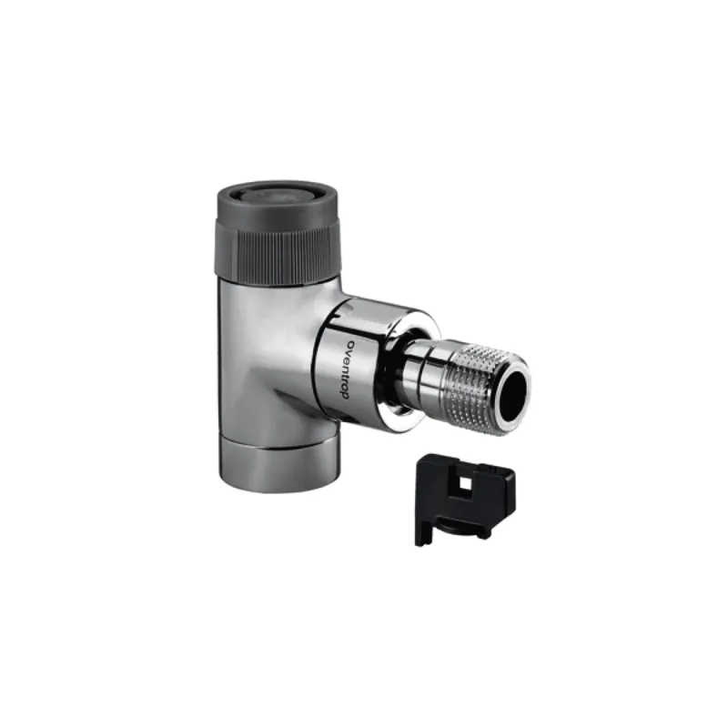 OVENTROP Thermostatventil "Baureihe EQ" DN15, Eck, verchromt, 1163552